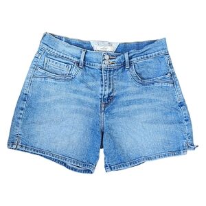 Levi's Blue Denim Jean Mid-rise Shorts. Sz. 8